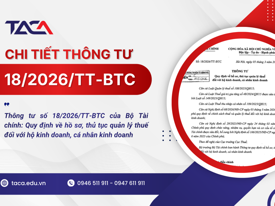 Thông tư 18/2026/TT-BTC