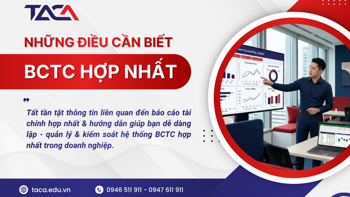 Báo cáo tài chính hợp nhất & Ứng dụng thực tế