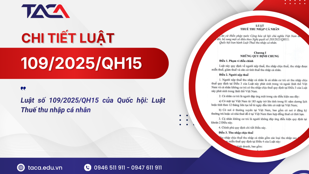 Luật 109/2025/QH15