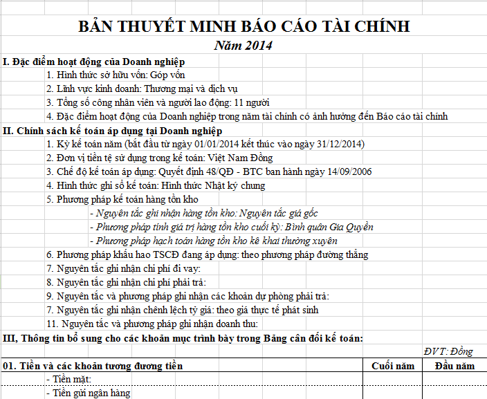 Phân loại báo cáo tài chính trong doanh nghiệp & thành thạo ứng dụng thực tế