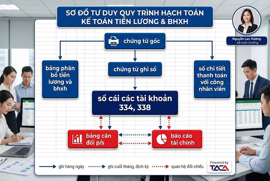 Tổ chức kế toán tiền lương bảo tính minh bạch, tuân thủ & tối ưu chi phí cho doanh nghiệp