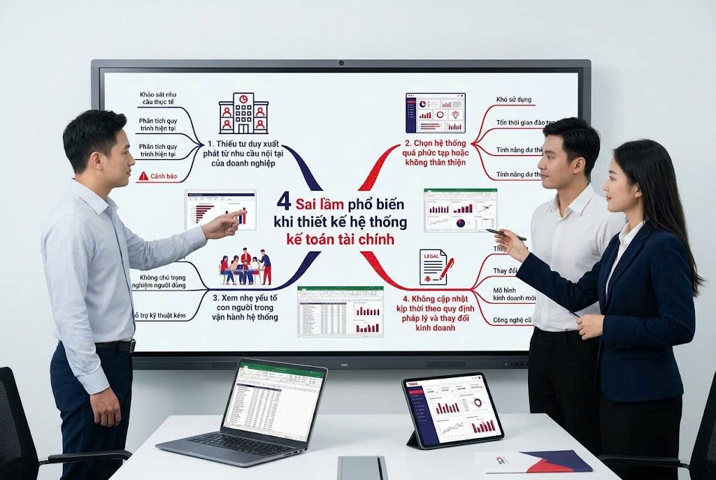 Hệ thống kế toán tài chính & Hướng dẫn tổ chức minh bạch, hiệu quả